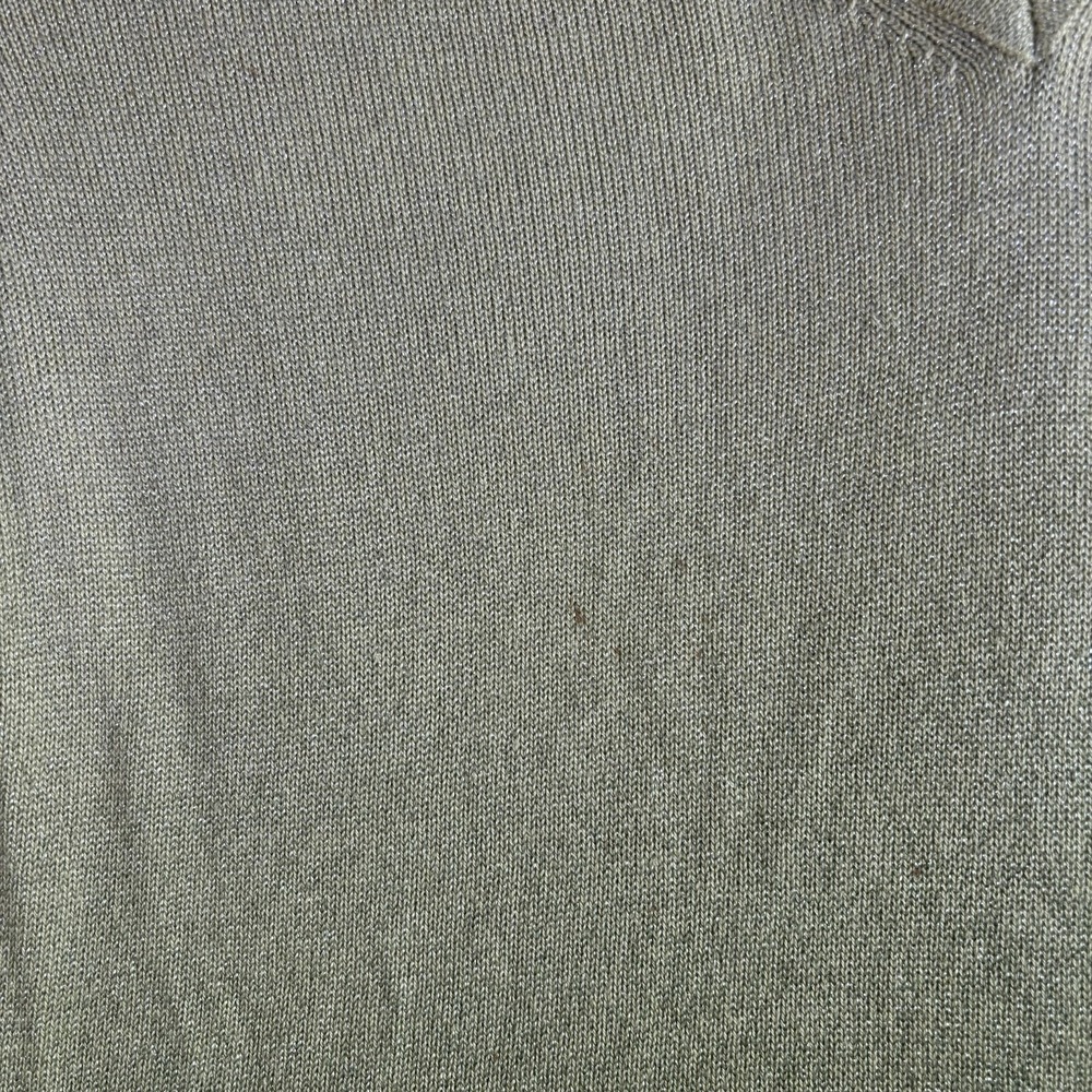 Y2K Ellen Tracy Neiman Marcus Silk Blend Long Sleeve V-Neck Top Women's XS - Picture 2 of 8